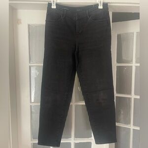 Talbots Everyday Relaxed Black Denim Jeans